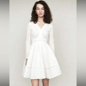 NWT white Maje Robe En Dentelle. Size 1 fit like 0-2. Org $415.